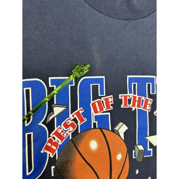 Vintage University Michigan Wolverines Basketball T-Shirt Size XL Single Stitch - Picture 3 of 7